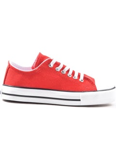 Cool Luis Red Low Kids Elastic Sneakers  - Image 2