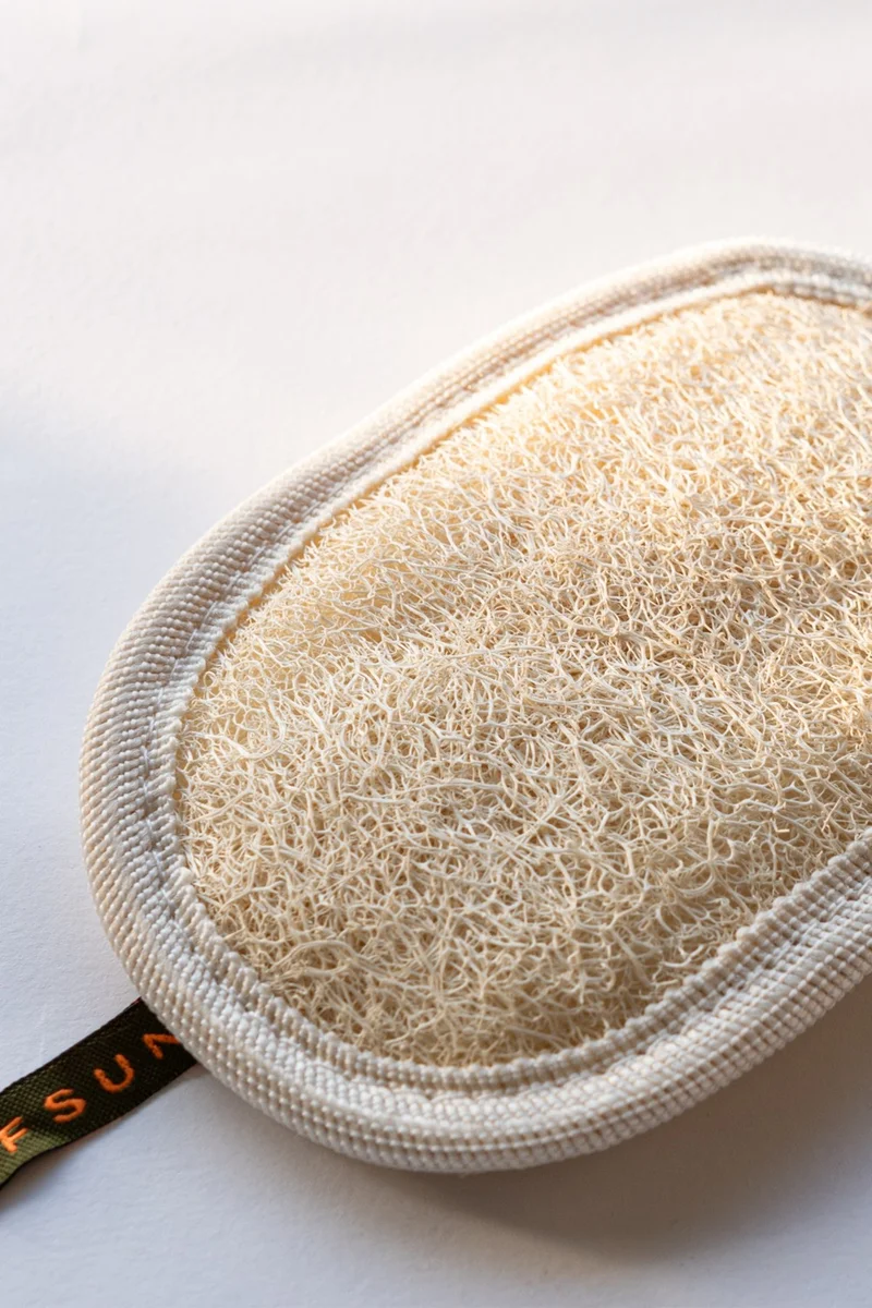 Efsun Natural Pumpkin Scrub Fiber, Ends Cellulite, Ingrown Hairs and Acne, Special Peeling Effect