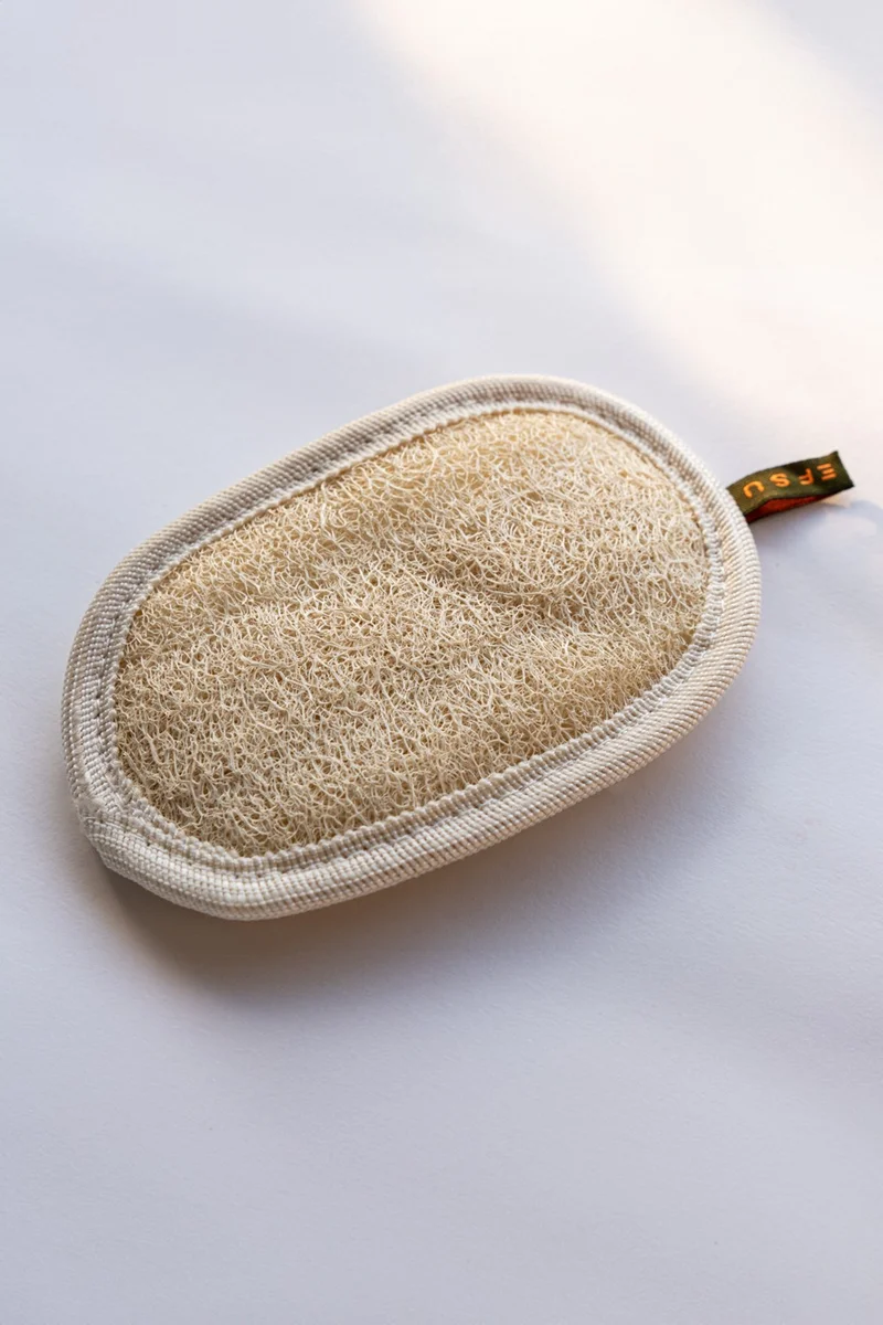 Efsun Natural Pumpkin Scrub Fiber, Ends Cellulite, Ingrown Hairs and Acne, Special Peeling Effect