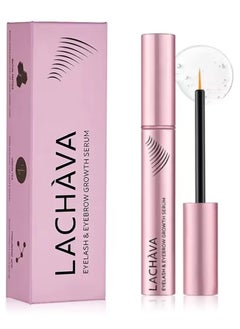 Eyelash and Eyebrow Growth Serum Eyelash Brow Growth Enhancing Serum Volumizing Deep Nourishing Moisturizing Serum Gentle No Irritating Longer Thicker Eyebrow Lash Growth Serum 8G