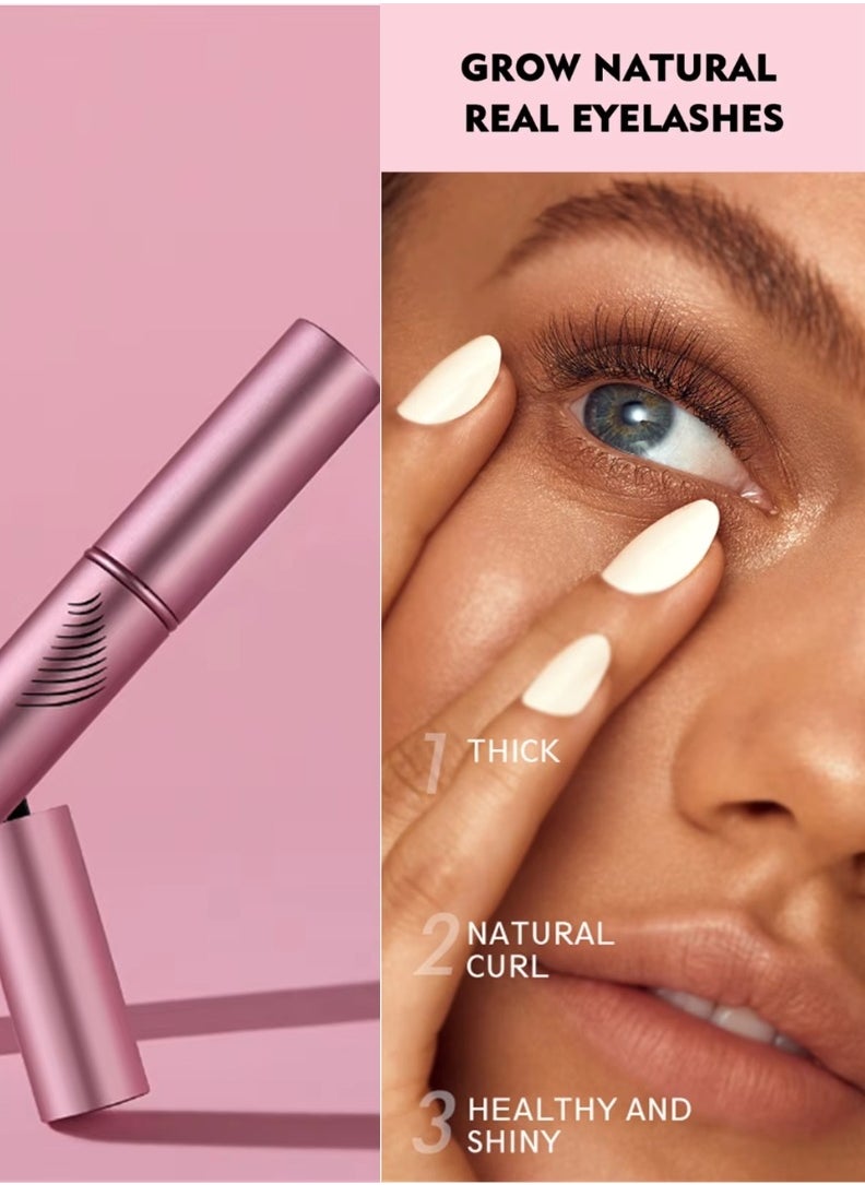 LACHAVA - Eyelash and Eyebrow Growth Serum Eyelash Brow Growth Enhancing Serum Volumizing Deep Nourishing Moisturizing Serum Gentle No Irritating Longer Thicker Eyebrow Lash Growth Serum 8G - Image 1