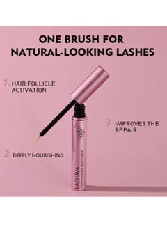 LACHAVA Eyelash and Eyebrow Growth Serum Eyelash Brow Growth Enhancing Serum Volumizing Deep Nourishing Moisturizing Serum Gentle No Irritating Longer Thicker Eyebrow Lash Growth Serum 8G  - Image 5