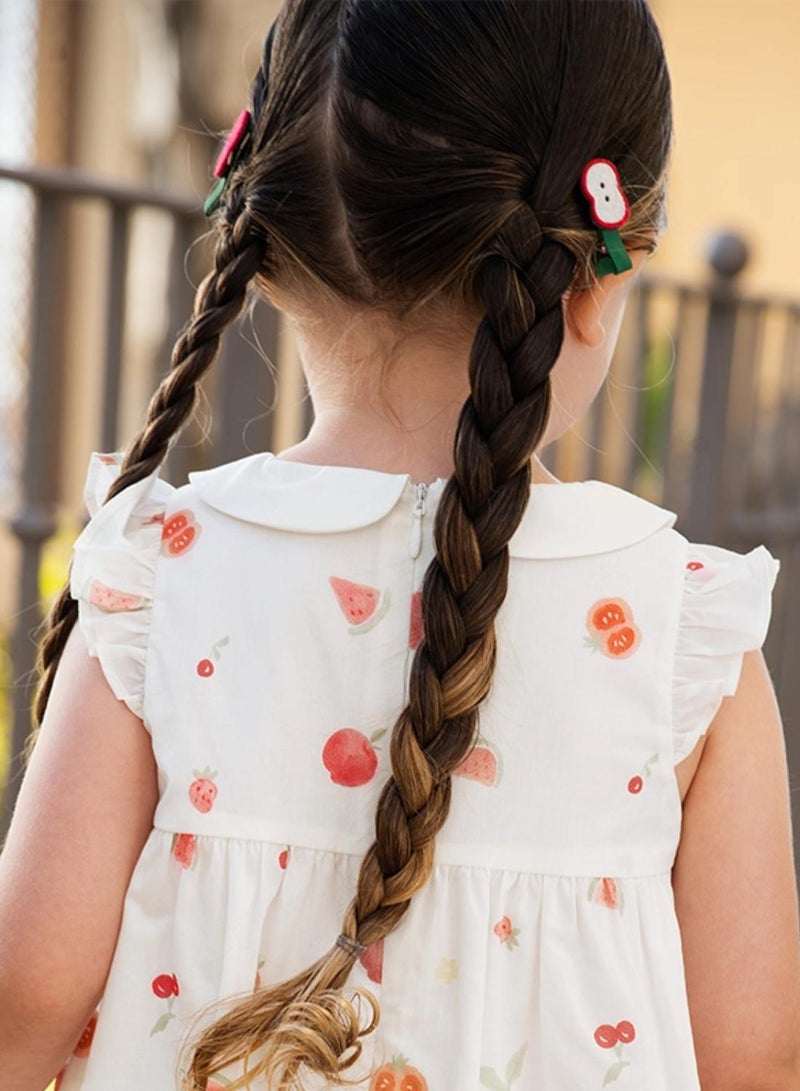 Dave & Bella Apple Hair Clip - Image 3