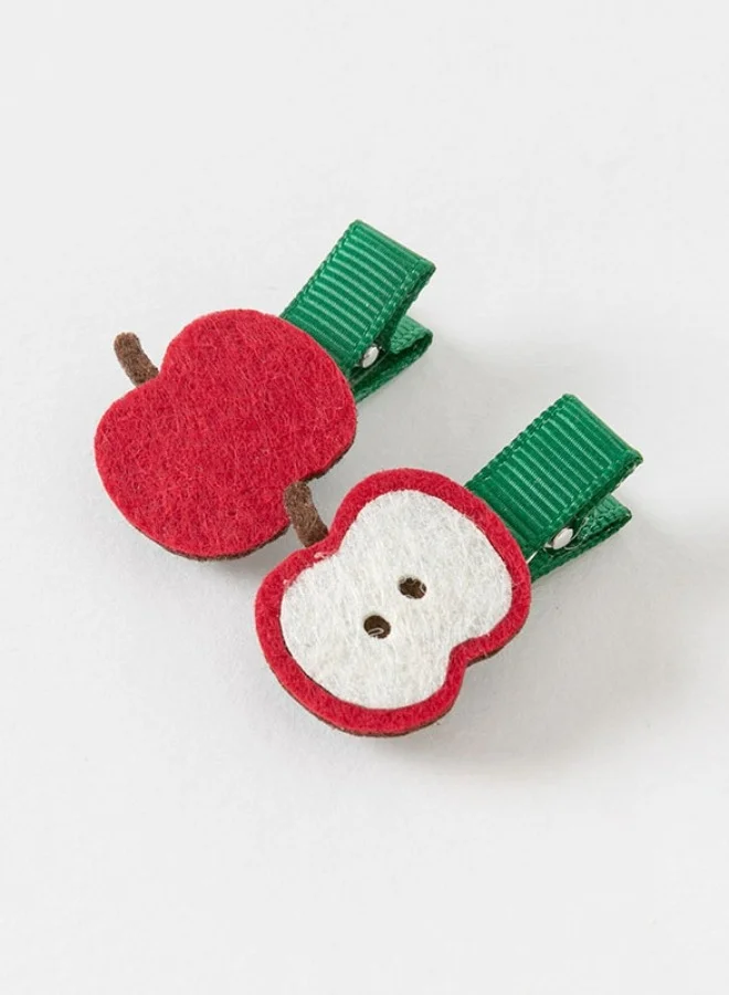 Dave & Bella Apple Hair Clip