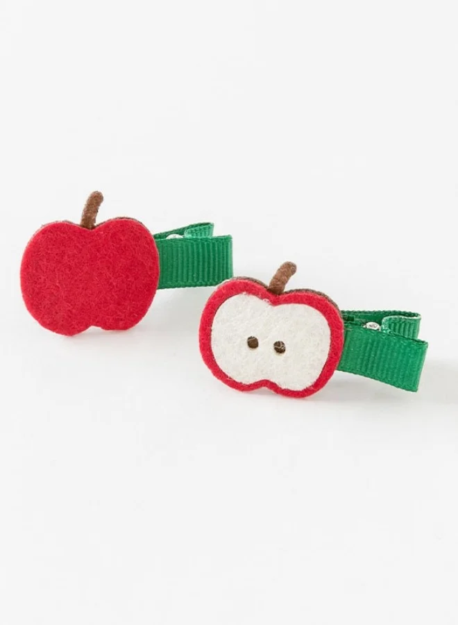 Dave & Bella Apple Hair Clip