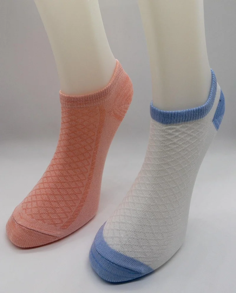 سيهو سوكس 12 Pairs Women's Fishnet Knitted Nova Colorful Booties Socks