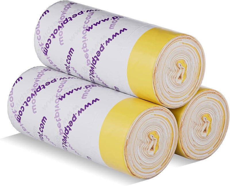 PetPivot Replacement Litter Box Liners for AutoScooper 11 Open Top Automatic Cat Litter Box, 3 Rolls, 60 Bags - Image 4