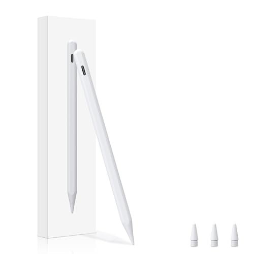 ANYQOO Stylus Pen for iPad 11th Generation,15H Working Time Tilt Sensitivity Palm Rejection Pencil for 2018-2025 iPad A16 11/10/9/8/7/6th, Pro 11"/12.9"/13 inch M4, Air 3/4/5/M2/M3, Mini 5/6/7/A17 Pro - Image 1