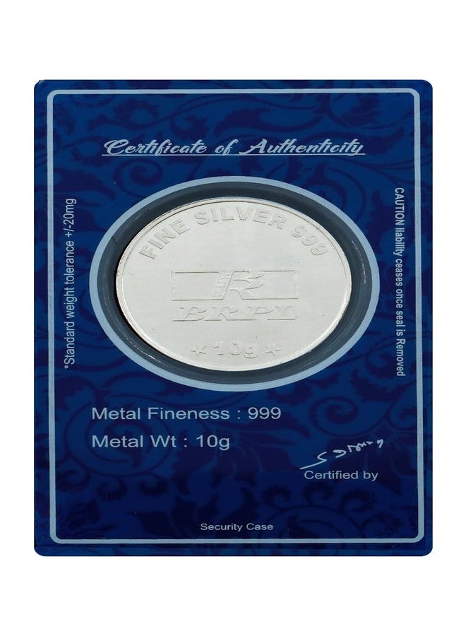 Bangalore Refinery 999 Purity Silver Coin of Ram Darbar 10gms - Image 3