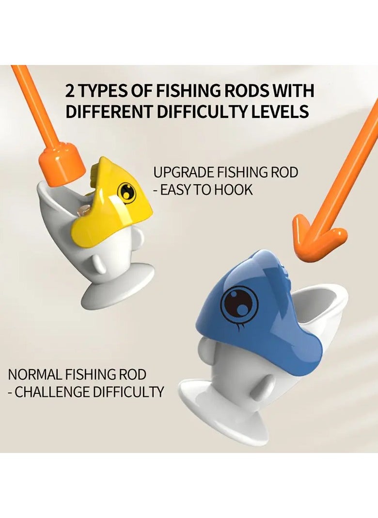 Goolsky Dinosaur Fishing Plate Toy, Weak Magnetic Fishing Toy, Children's Puzzle Toy, Non-Charged Fishing Toy, Fishing Parent-child Plate, Suction Hook, Holiday Gift (accessory Rod And Fish Random Style)  - Image 4