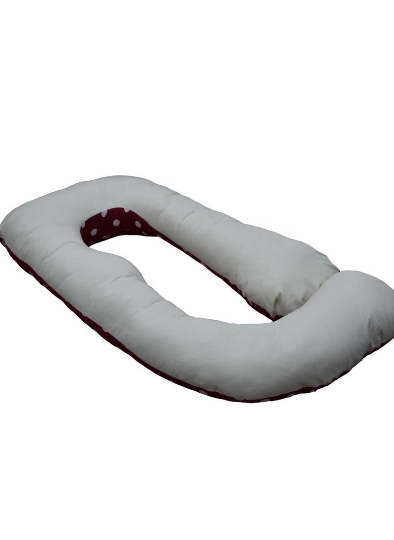 molody U-Shaped Carrying Pillow to Support Whole Body, Back, Hips, Legs and Abdomen Suitable for Pregnant Women  - Image 3