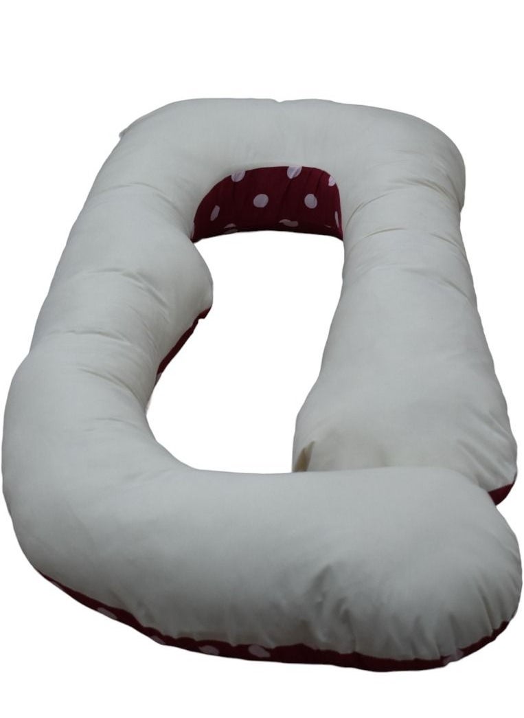 molody U-Shaped Carrying Pillow to Support Whole Body, Back, Hips, Legs and Abdomen Suitable for Pregnant Women  - Image 2