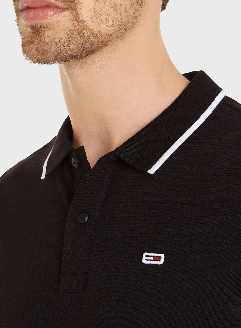 TOMMY JEANS Logo Polo