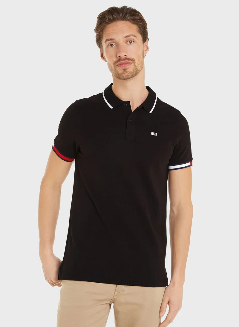 TOMMY JEANS Logo Polo