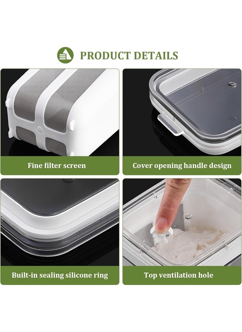 VPGS - VPGS Yoghurt Strainer Homemade Greek Yogurt Filter Yoghurt Whey Separator Yoghurt Maker Yoghurt Cream Cheese Maker Yoghurt Machine with Mesh Strainer - Image 1