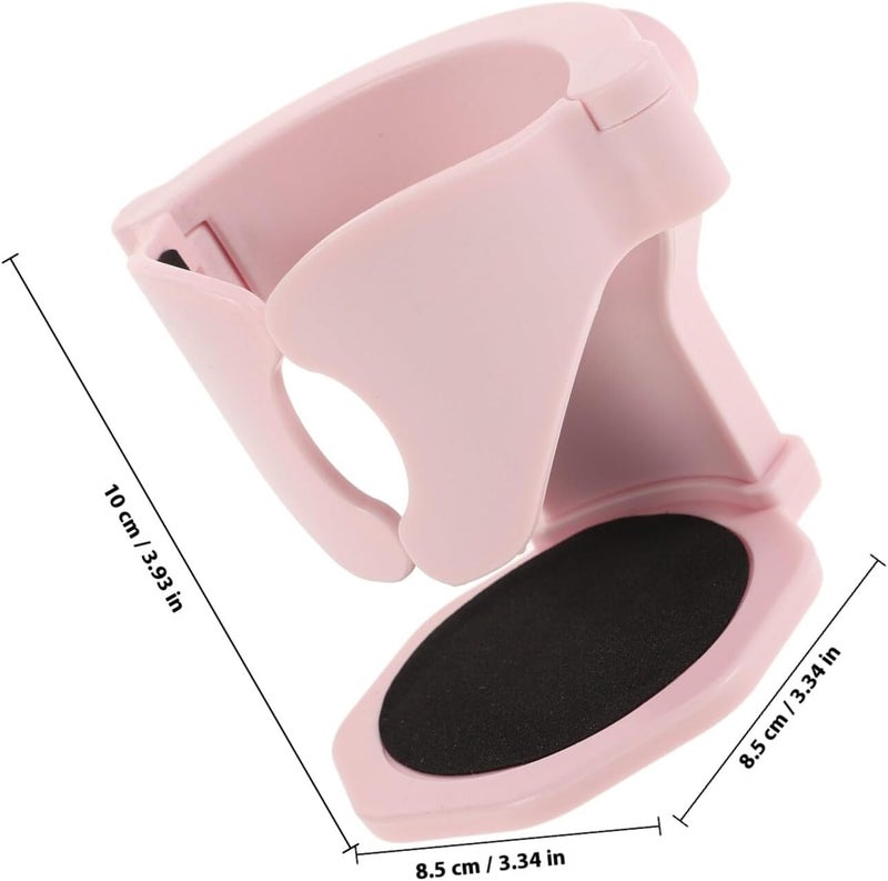 Ciieeo Car Air Vent Cup Holder Multifunction Drink Holder Stabilizer for Bottles and Coffee Cups Pink Car Interior Water Bottle Stand Compatible with Most Vehicles - Image 2