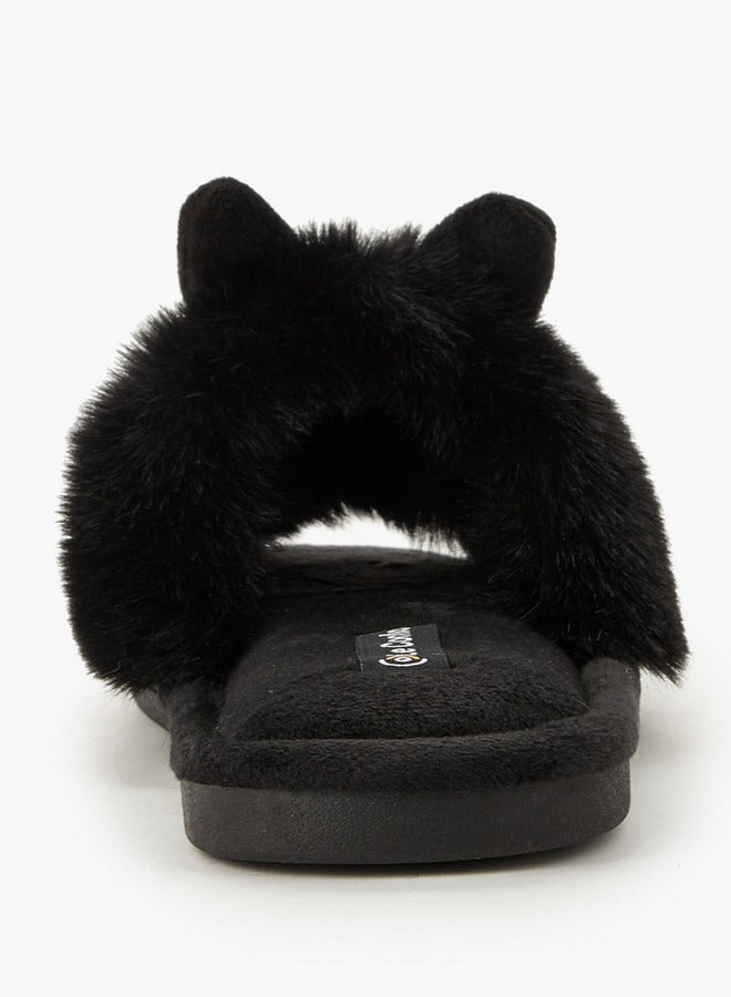 Le Confort Women Ear Applique Bedroom Slippers - Image 5