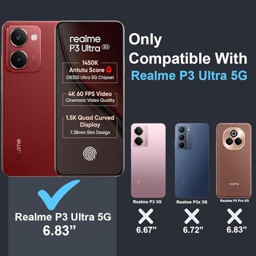 Casotec Zig-Zag Black Line Design Printed Silicon Soft TPU Back Case Cover for Realme P3 Ultra 5G - Image 5