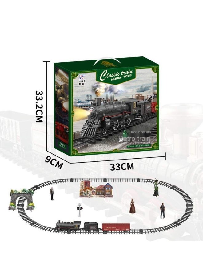 Realistic High-Speed Train Station Children's Electric Train Set 
