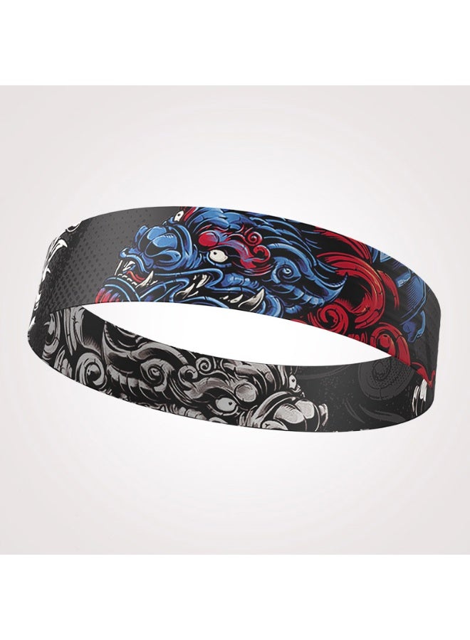 KUYING Fashionable New Sports Elastic Headband 