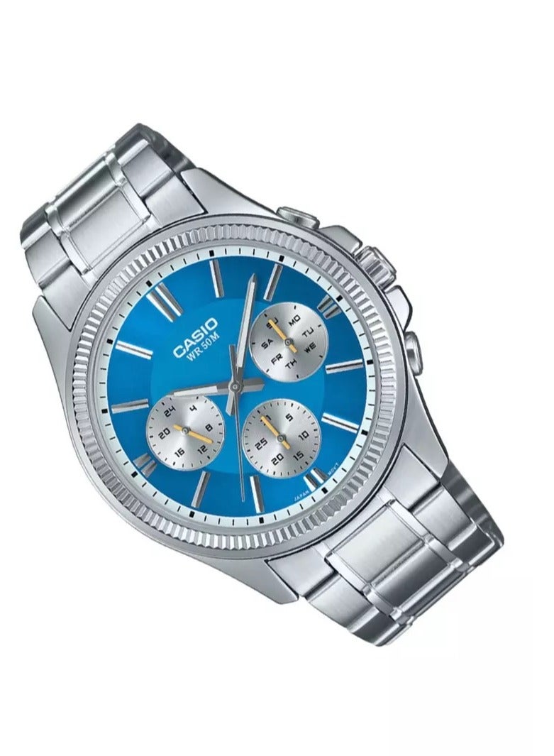 CASIO Men's watch Chronograph MTP-1375D-2A2VDF - Image 3