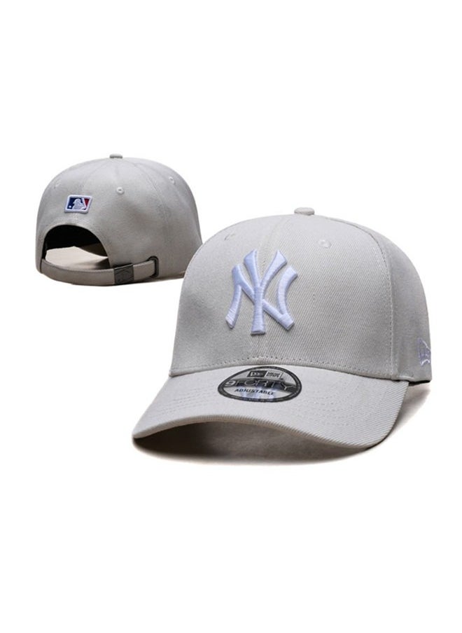 NEW ERA New Era 9Fort New York Yankees baseball cap duckbill cap sun hat pure cotton men's and women's outdoor sports beige 