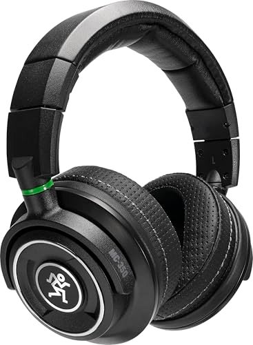 Mackie MC Series Professional Monitoring Closed-Back Headphones with Leather Headband (MC-350) - Image 1