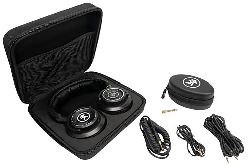 Mackie MC Series Professional Monitoring Closed-Back Headphones with Leather Headband (MC-350) - Image 5