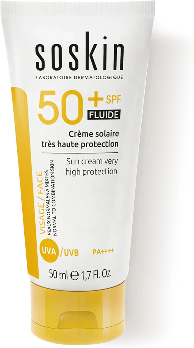 Soskin SG Sun Cream Very High Protection SPF 50+ Fluid 50ml