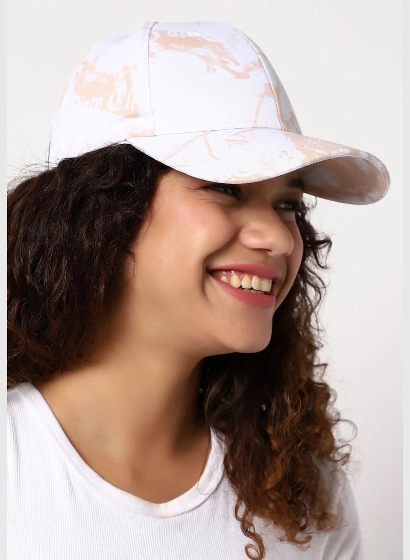 Haute Sauce Casual Printed Baseball Cap For Women