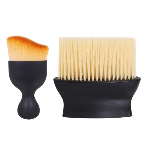 Autofy Brush RAGE-1 RAGE-2 Car Cleaning Brush with Handle and Dust Cover Car AC Vent Cleaner Dashboard Cleaner Accessories for Detailing Brush Multipurpose Gadget Cleaner Car Duster Brush (2Pcs Combo) - Image 1