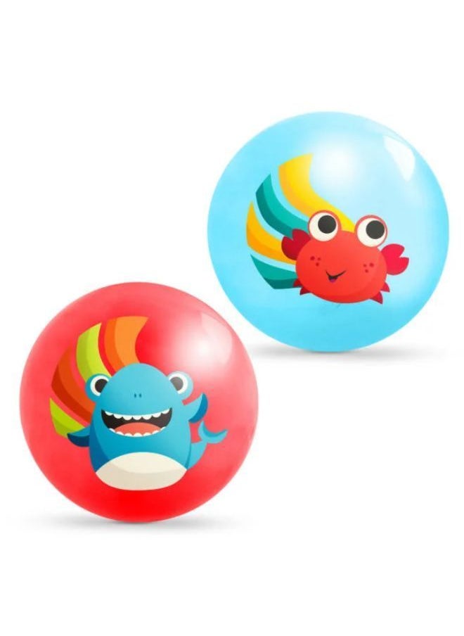 بي. تويز - كرات نطاط 8.5 بوصة (Crab & Shark) - Image 1