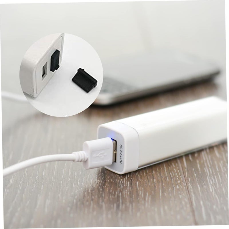 OSALADI 32pcs USB Connection Port Plugs Random Color Dustproof Stoppers for Laptop Device Protection Durable Covers for USB Ports Easy to Insert Remove - Image 4