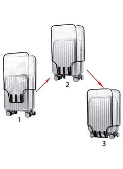 Generic 24 Inch Clear PVC Suitcase Cover Protectors  - Image 3