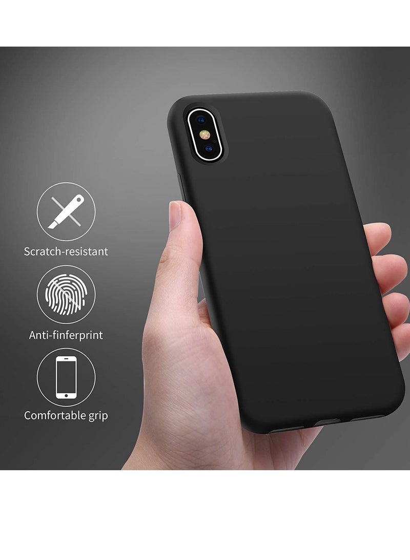 iPhone Xs Max Case,Ultra Slim Fit iPhone Case Liquid Silicone Gel Cover with Full Body Protection Anti-Scratch Shockproof Case - Image 4