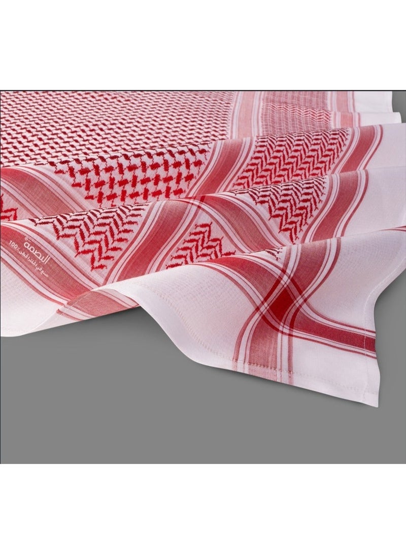 Albassam Al-Bassam Shemagh, 30 English Print, Latest Edition - Image 1