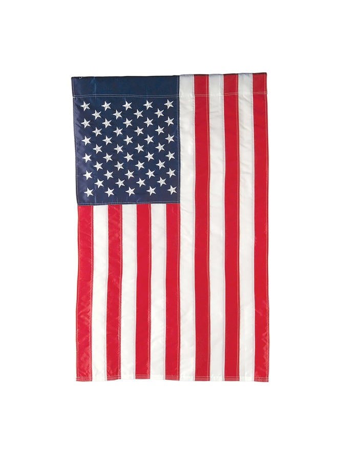 Evergreen Flag American Double Sided Denier Nylon Garden Flag - 18" x 12.5" - Image 1