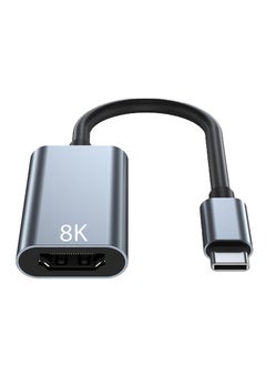 Excefore 8K USB C to HDMI Adapter, Type-C Male to HDMI 2.1 Female Cable, Thunderbolt 4/3 HDR HDCP 2.3, for MacBook Pro/Air,iPad Pro,XPS,S22,15 Series Galaxy S23  - Image 1