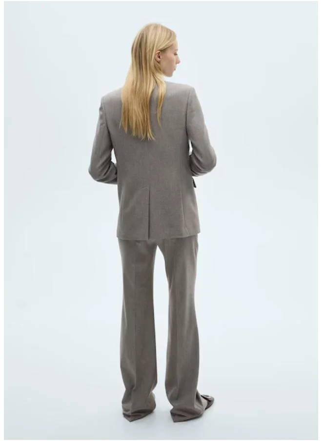 مانجو Casual Straight Suit Trousers