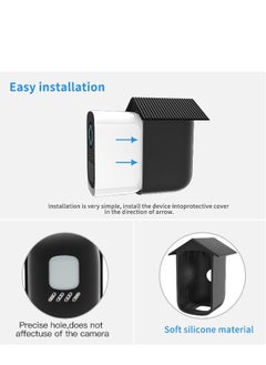 General Protective Silicone Skin for Eufy Cam 3C, Security Camera Protect and Camouflage Weatherproof Security Camera Mount  (2 Pack)  - Image 4