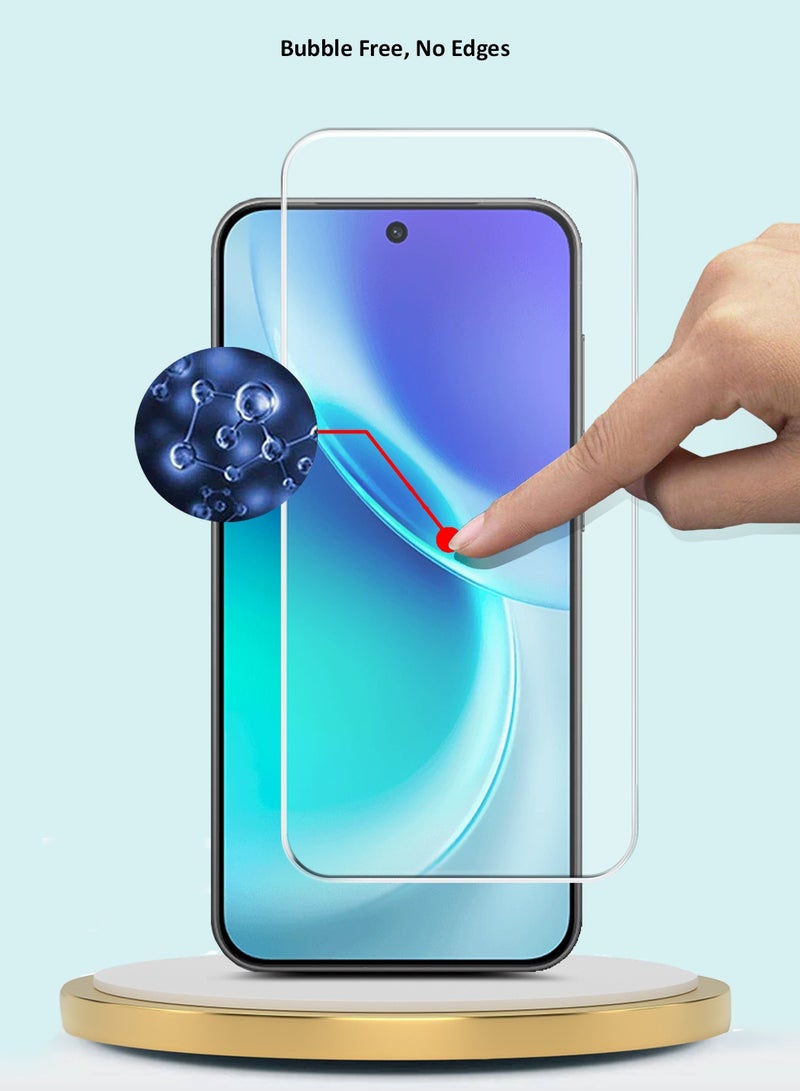 GMAX vivo X300 5G 2025 GMAX Premium Series Curved Edges 9H 2.5D Tempered Glass Screen Protector - Clear - Image 4