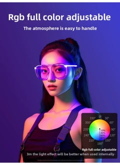 Generic Led Small Outdoor Shooting Soft Light Handheld Portable RGB Full Color Pocket Light Mobile Phone Live Selfie Lighting Light-Specifications:[RGB Full Color] Fill Light + Variable Octopus Bracket  - Image 5
