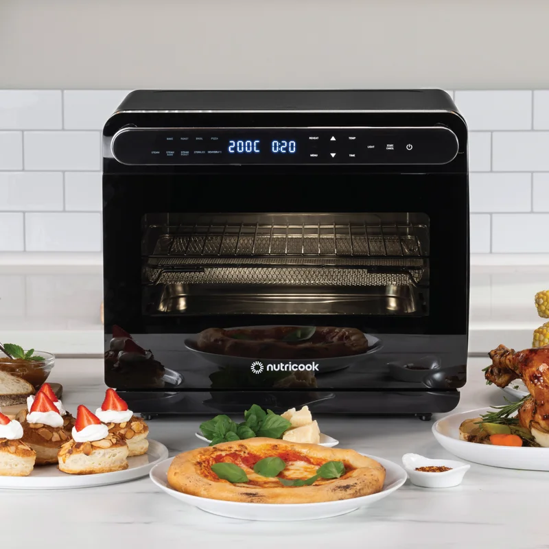 nutricook Nutricook Steami, Steam + Air Fryer Oven, 11-in-1 Functions, 24L Capacity, Steam + Convection, Real Steam Technology, ST01, 2 Year Warranty