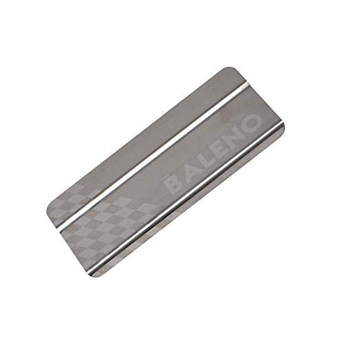 Galio Car Footsteps Scuff Plate Sill Guard Stainless Steel (After-Market) Compatible with Baleno (2015 Onwards) Baleno - Image 4