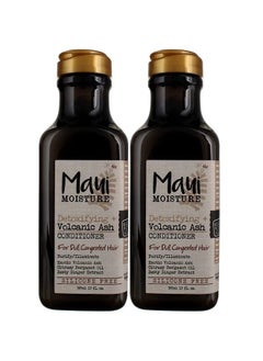 MAUI MOISTURE Conditioner Volcanic Ash 13 Ounce (385ml) (2 Pack) 