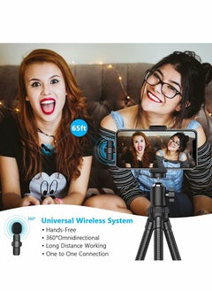 Excefore Wireless Lavalier Microphone, Plug-Play Wireless Mic for Recording, YouTube/TikTok/Facebook Live Stream, Noise Reduction Auto-Sync, Suit for iOS/Android Devices, Phone Computer SLR Universal (Type-C)  - Image 5