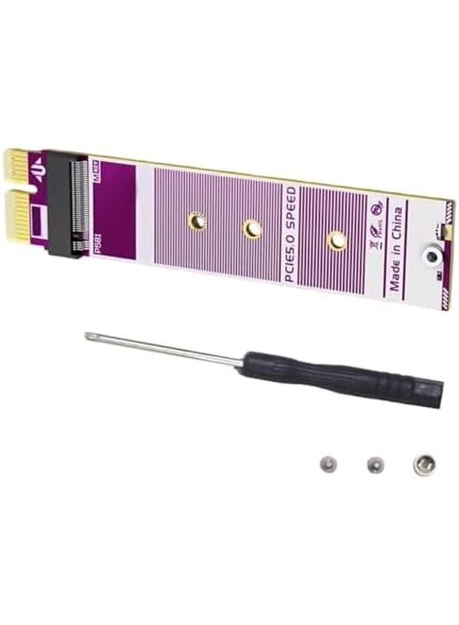 PCIe 5.0 NVMe M.2 SSD to PCIe Expansion Card Adapter for Desktop Easy Installation - Image 2