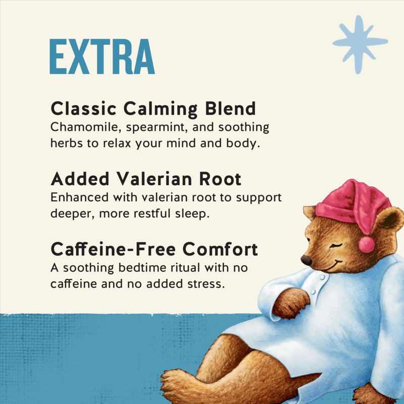 Celestial Seasonings Sleepytime Extra Herbal Tea, Promotes Relaxation, 20 Count (Pack of 6) - Image 4
