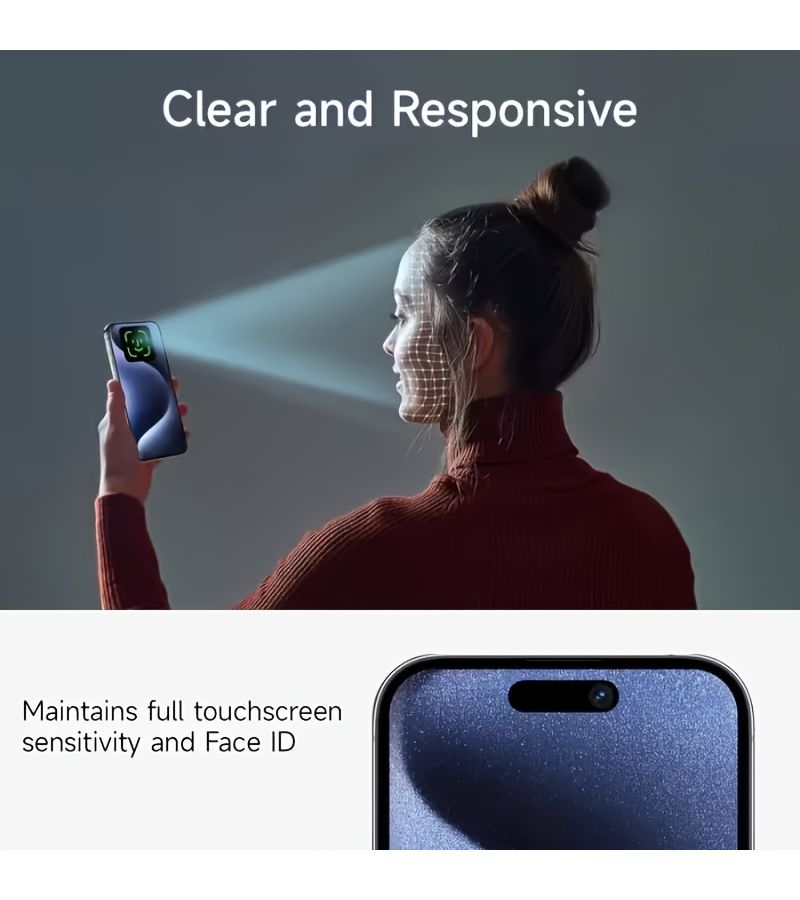 Tempered Glass Screen Protector For iPhone 17 Pro Max 5 Pack - Image 3