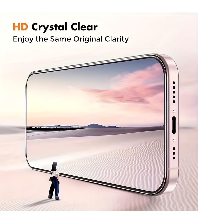 Tempered Glass Screen Protector For iPhone 17 Pro Max 5 Pack - Image 5